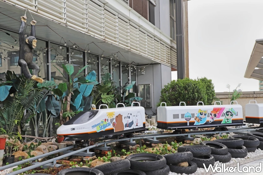 台南親子住宿新亮點！和逸飯店台南西門館升級卡通列車，「熊熊主題餐」搶攻暑假必吃清單。