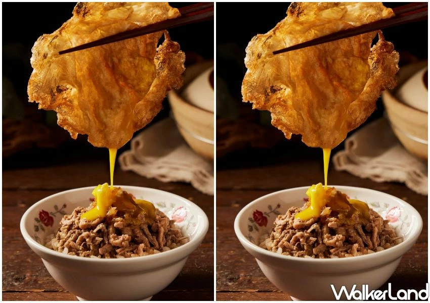 ▲萬客什鍋經典「油香鴨肉飯、麻油炸蛋」是許多老饕必點組合 / 萬客什鍋 提供、WalkerLand窩客島整理