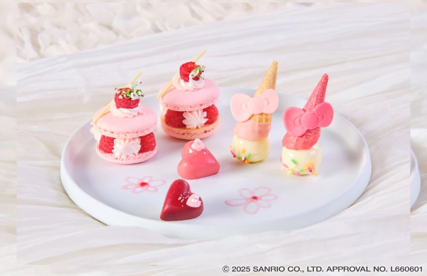 日本Hello Kitty 7大城市期間限定獨家聯名,「公主下午茶」夢幻登場,粉絲必朝聖。