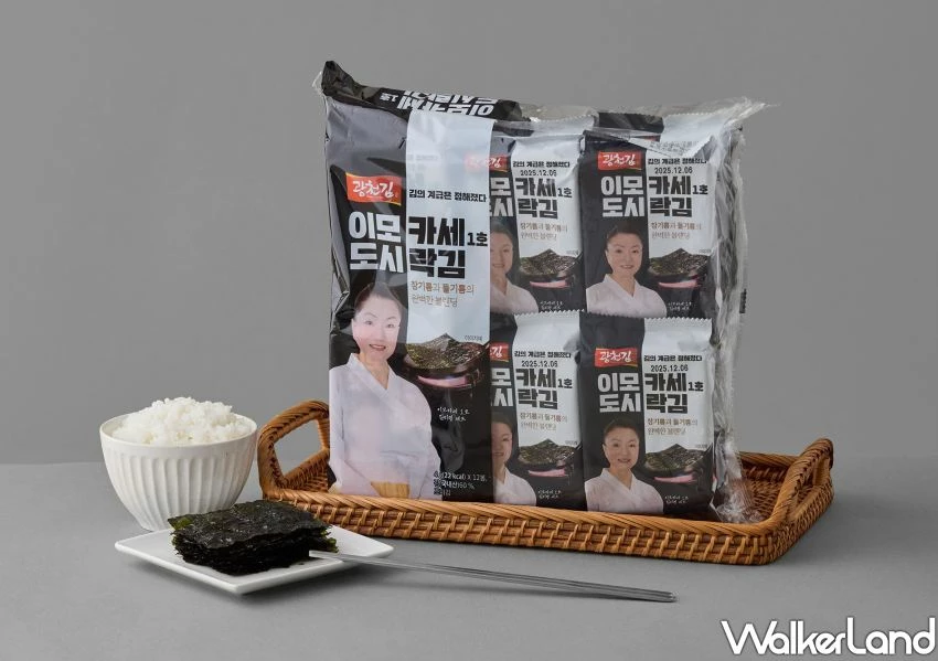 7-11姨母烤海苔開賣!黑白大廚姨母烤海苔來台,77折衝小七掃貨。