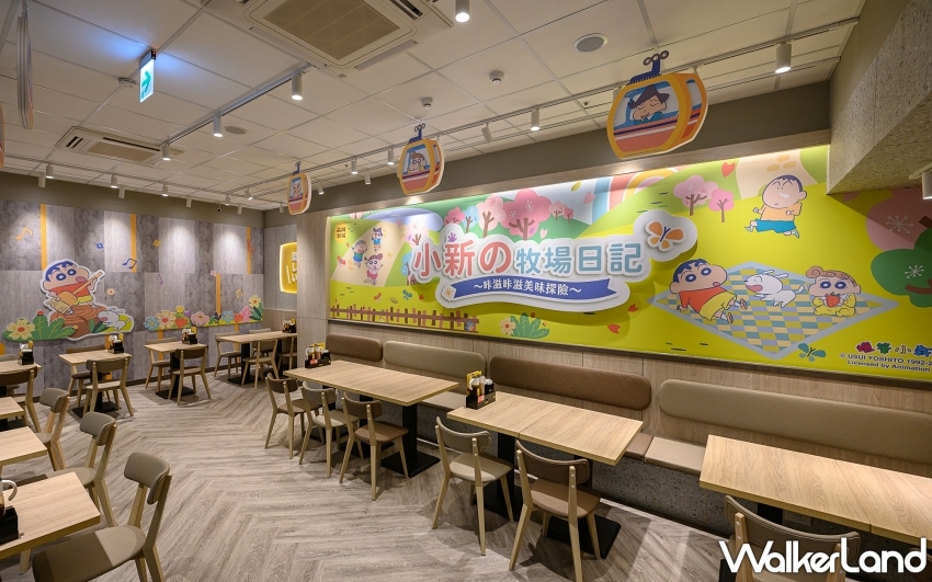 蠟筆小新聯名品田牧場！炸豬排、甜點與聯名好物，21店全攻略。