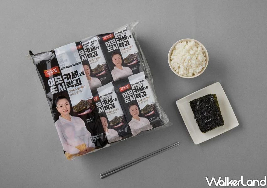 ▲7-11姨母烤海苔每袋含12小包裝設計,方便攜帶與分食 / SUNFRIEND MOUTH 提供、WalkerLand窩客島整理