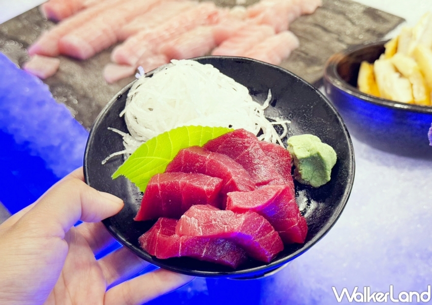 ▲千葉火鍋6月吃到飽優惠，竹北店限定推出現切鮪魚 / 千葉火鍋提供、WalkerLand窩客島整理​​​​​​​