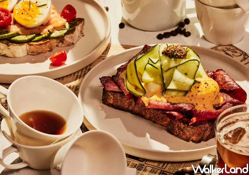 ▲貳樓樓夢時代店推出全新開放三明治系列,搭配無限續杯美式咖啡 / 貳樓提供、WalkerLand窩客島整理 ▲貳樓樓夢時代店推出全新開放三明治系列,搭配無限續杯美式咖啡 / 貳樓提供、WalkerLand窩客島整理