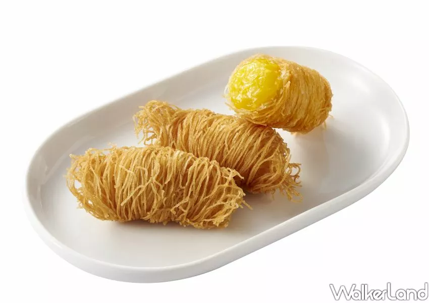 ▲IKEA「金絲榴槤捲」將榴槤果泥包入酥脆麵包絲中 / IKEA 提供、WalkerLand窩客島整理