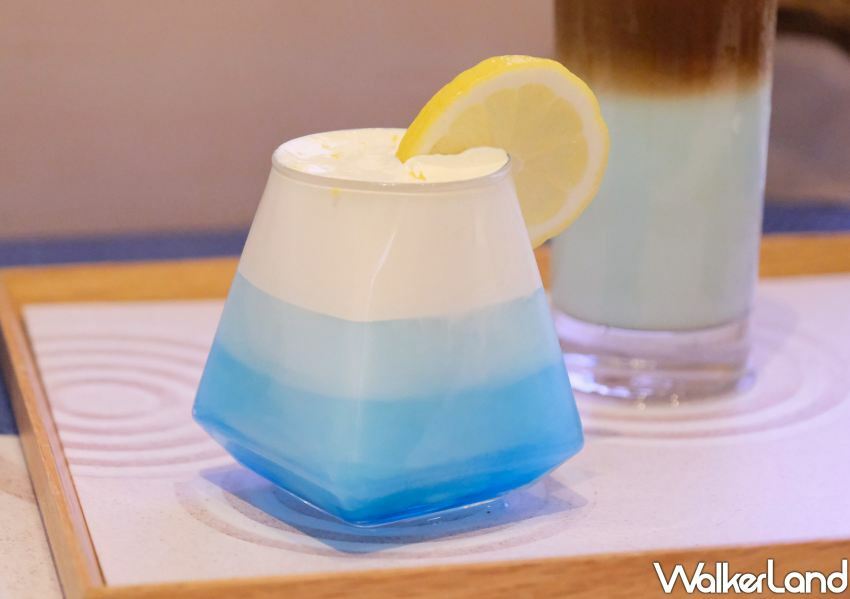 ▲CAMA CAFE 旗艦店「豆留文青」、「豆留森林」推出昭和夏日奶霜拿鐵、昭和富士山下調酒 / WalkerLand窩客島 鄭雅之 拍攝