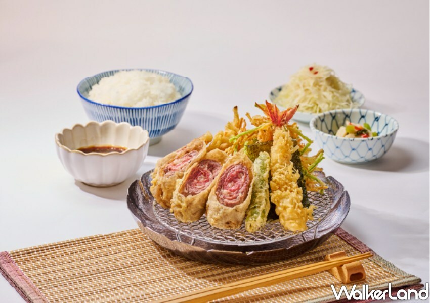 ▲營養均衡的消費者也推出超值399元「黑松露牛海老定食」 / 金子半之助 提供、WalkerLand窩客島整理