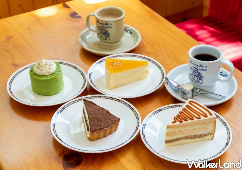 ▲客美多推出4款限定甜品，首推經典提拉米蘇與濃郁抹茶蛋糕捲 / 客美多 提供、WalkerLand窩客島整理