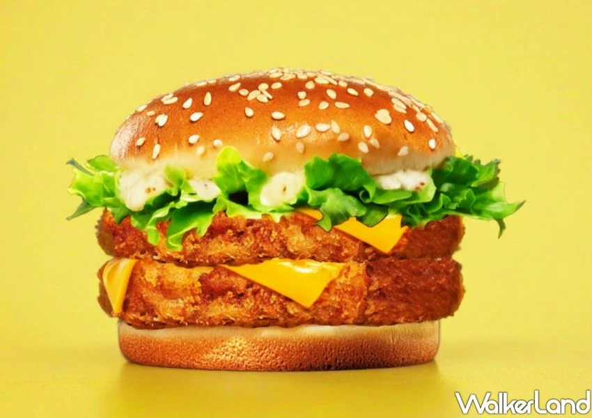 ▲漢堡王國王日「雙層田園華鱈魚堡」 / 漢堡王 提供、WalkerLand窩客島整理