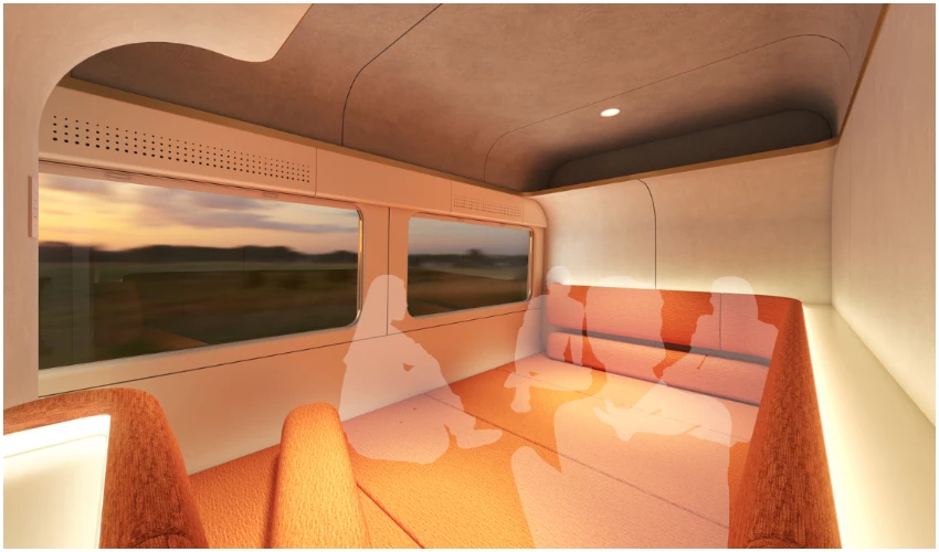 JR東日本全新過夜特急列車2027年登場，全車廂都是移動式頭等艙，讓你重新愛上鐵道旅行。