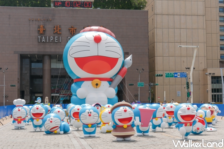 哆啦A夢佔領台北!信義區60隻哆啦A夢快閃2天,台北12座哆啦A夢任意門地圖要踩點。 哆啦A夢佔領台北!信義區60隻哆啦A夢快閃2天,台北12座哆啦A夢任意門地圖要踩點。