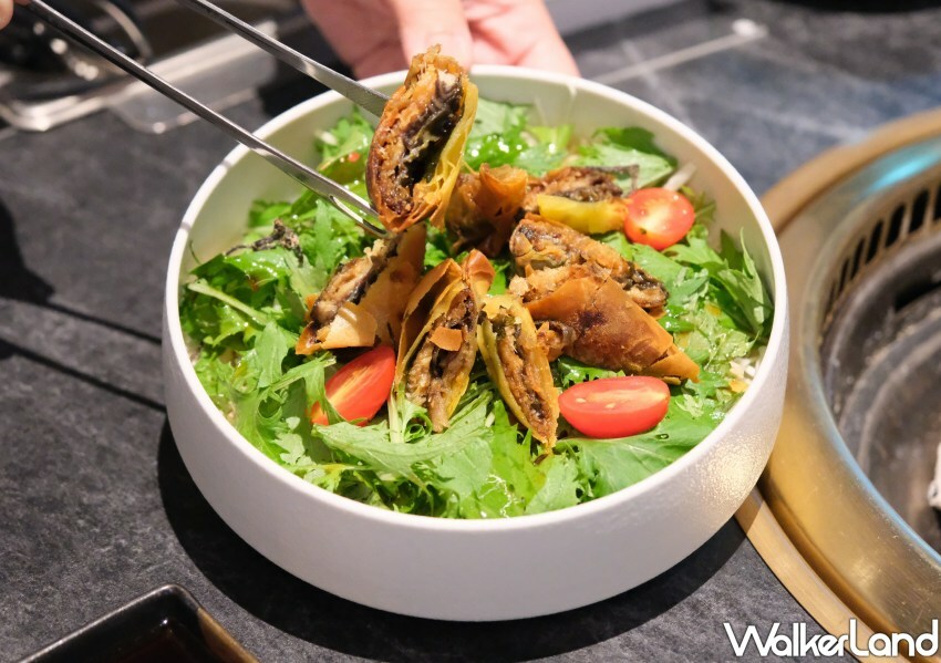 ▲搭配鰻魚三品、春捲沙拉、高湯玉子燒等多道創新鰻魚小品 / WalkerLand窩客島 鄭雅之 拍攝