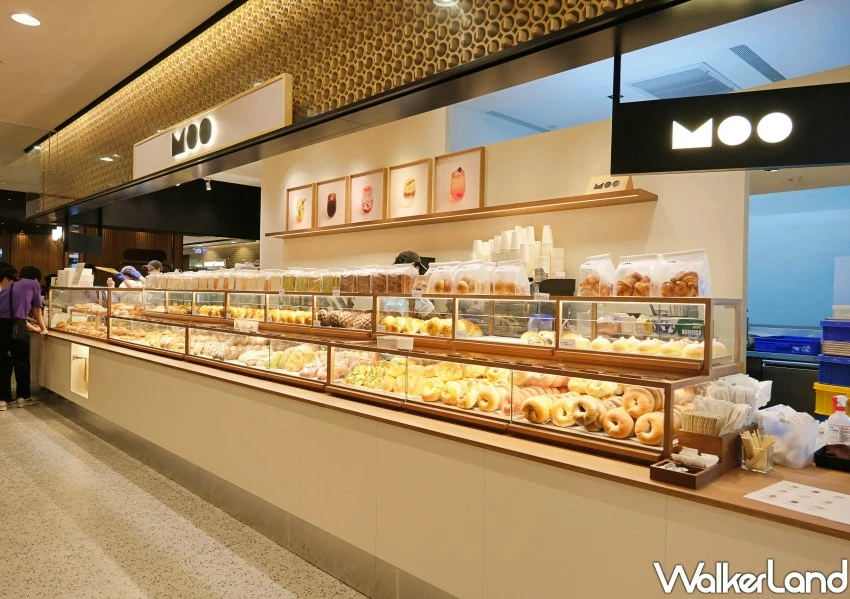 ▲MOO麵包開到台北101地下一樓美食街 / WalkerLand窩客島 鄭雅之 拍攝