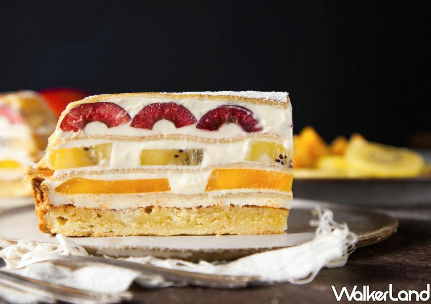 ▲SOGO快閃限定「乳酪三重奏水果可麗塔」/ SOGO 提供、WalkerLand窩客島整理