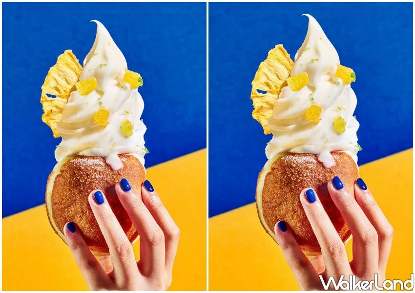 ▲M One Cafe優格冰淇淋多拿滋僅限大安與新光三越A11店供應/ M One Cafe 提供、WalkerLand窩客島整理