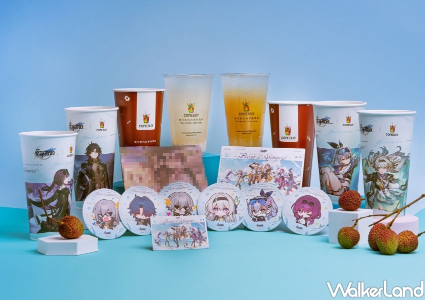▲COMEBUY再度攜手崩壞星穹鐵道，限定虛寶卡、角色杯墊、精美明信片 / COMEBUY提供、WalkerLand窩客島整理