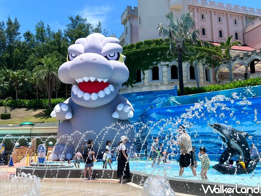 水上哥吉拉來襲!遠雄海洋公園暑假550元玩到飽,打造最有話題的暑假旅遊熱點。