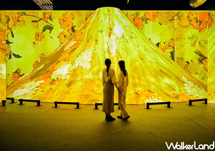 ▲日本沉浸式體驗展《會動的浮世繪》台北站來了！於7/5起在松山文創園區展出 /翡冷翠文創 提供、WalkerLand窩客島整理