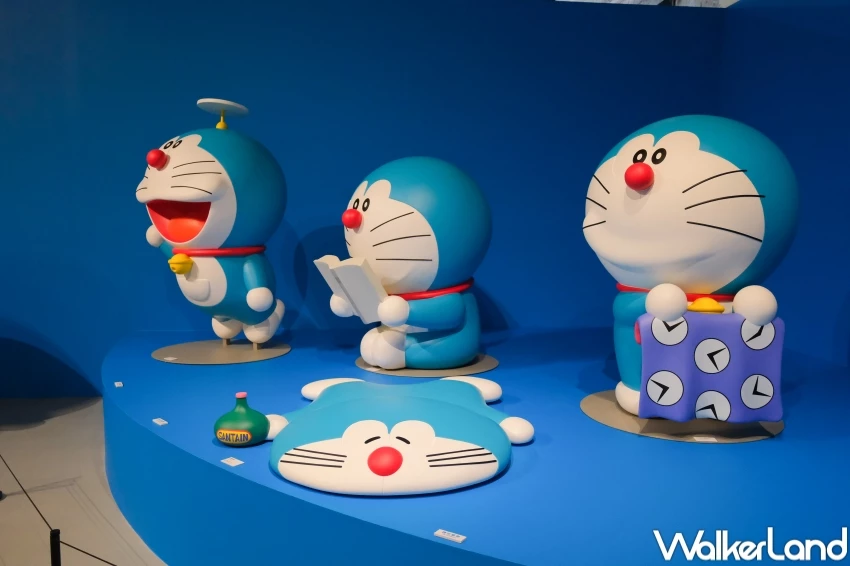 紫薯味哆啦A夢必買！華山100%哆啦A夢特展開幕，近50個立體哆啦A夢 百變哆啦必買。