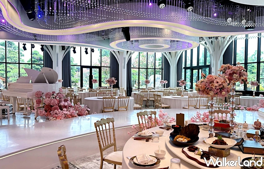 中台灣最美婚宴場地曝光！松緣會館「譚廚官宴×百年庭園」沉浸式奢華婚宴。