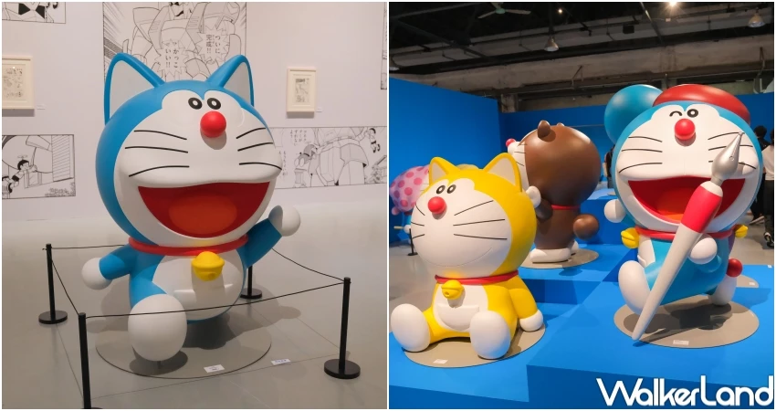 紫薯味哆啦A夢必買！華山100%哆啦A夢特展開幕，近50個立體哆啦A夢 百變哆啦必買。