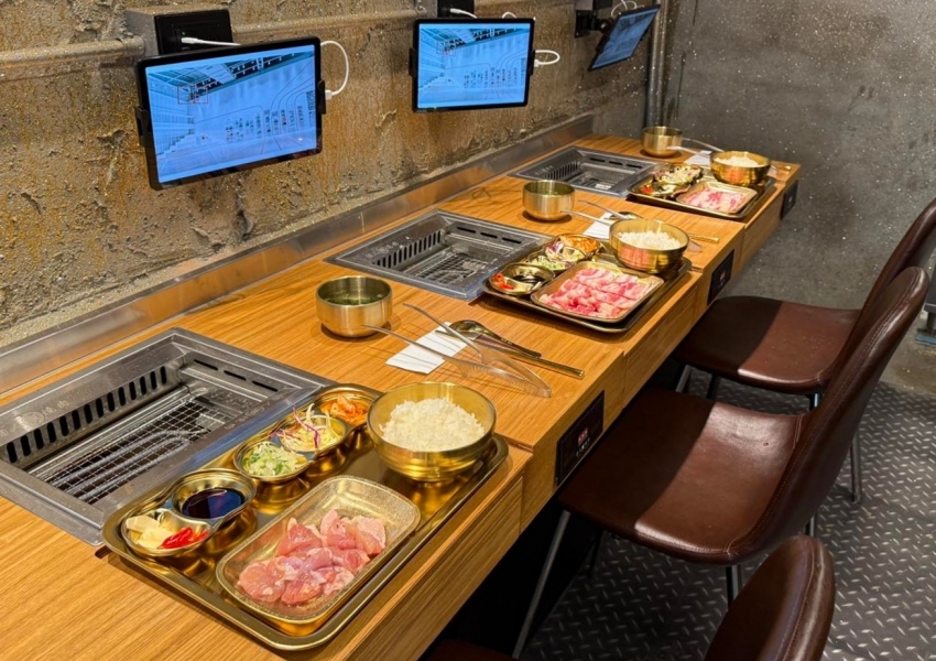 桃園機場一人燒肉！米個人燒肉249元小菜自助吧吃到飽，獨享燒肉二航美食開吃。