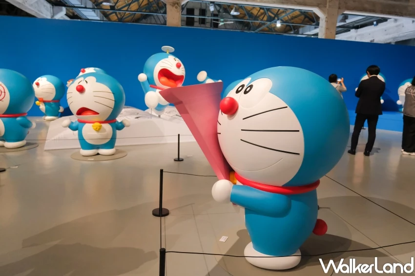 紫薯味哆啦A夢必買！華山100%哆啦A夢特展開幕，近50個立體哆啦A夢 百變哆啦必買。