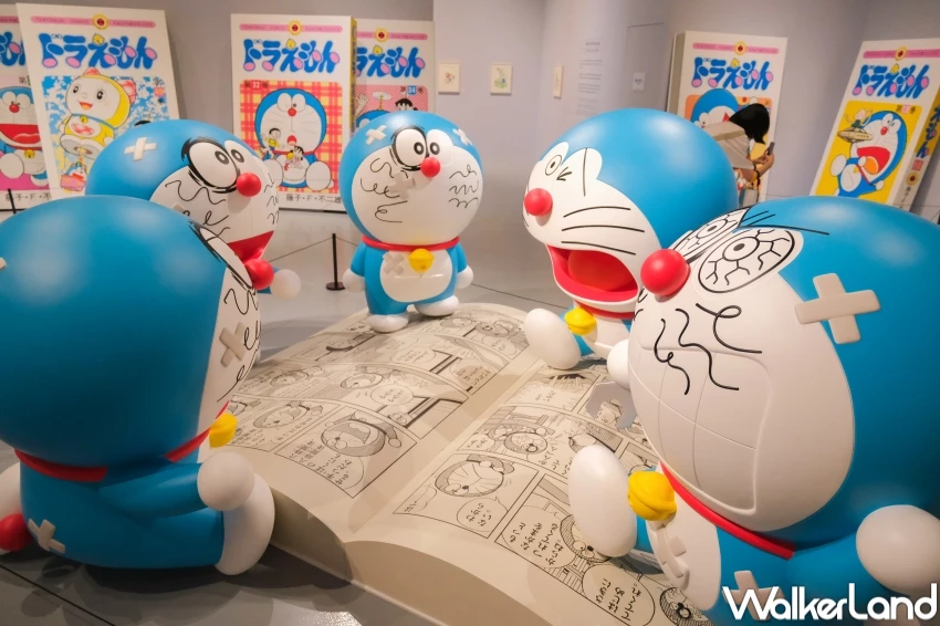 紫薯味哆啦A夢必買！華山100%哆啦A夢特展開幕，近50個立體哆啦A夢 百變哆啦必買。