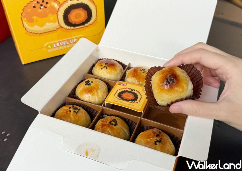 ▲不二糕餅迷你蛋黃酥包裝以「可以吃的遊戲盒」為主題,搭配台中在地特色 / WalkerLand窩客島 鄭雅之 拍攝