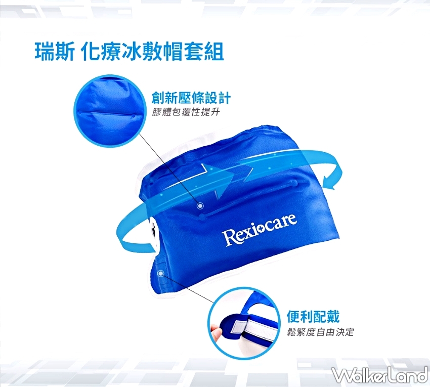 化療新生活提案！Rexicare冷敷組助癌症治療不再苦撐，全台藥局上架。