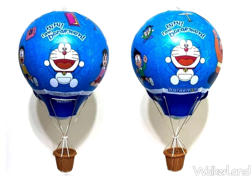 哆啦A夢熱氣球！7-11台東熱氣球周邊，哆啦A夢熱氣球 紅烏龍茶乖乖必買。