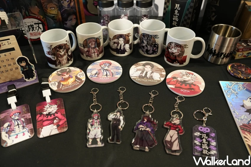 ▲鬼滅之刃邁向無限城快閃店，必買周邊小物推薦 / 鬼滅之刃快閃店提供、WalkerLand窩客島整理