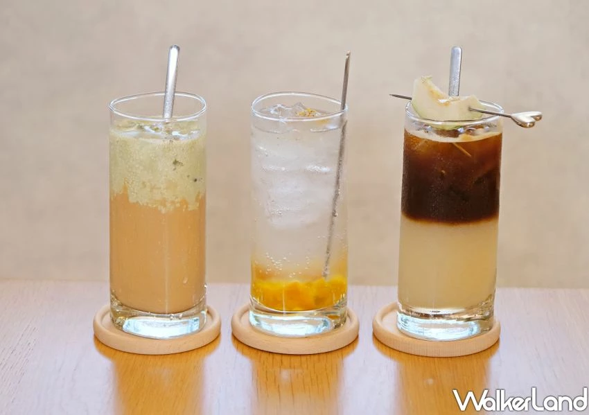 ▲喜歡濃郁系的則推薦「開心果奶蓋拿鐵」 / WalkerLand窩客島 鄭雅之 拍攝