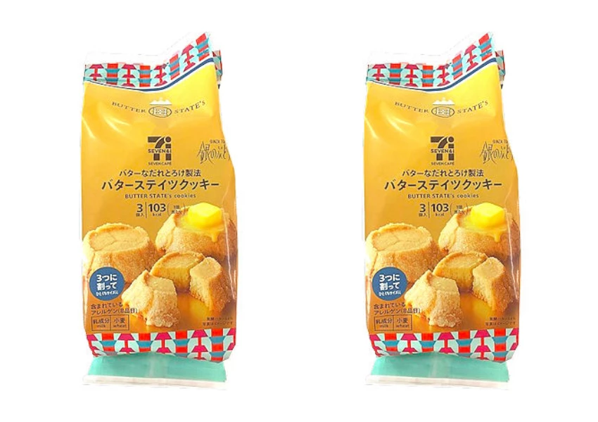 7-11也有！東京伴手禮推薦 BUTTER STATE's 超商也買得到，經典奶油瀑布餅乾必吃。