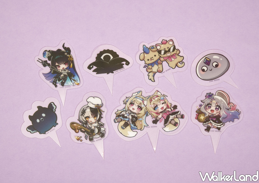 ▲壽司郎「hololive English -Advent-」聯名6/16起展開 / 壽司郎 提供、WalkerLand窩客島整理