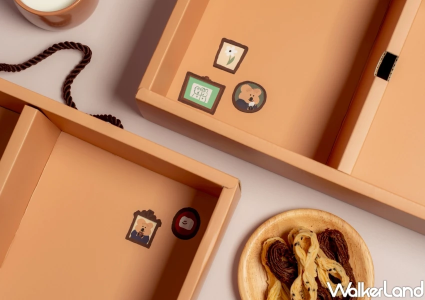 六月初一聯名DINOTAENG！六月初一蛋捲禮盒，免費送QUOKKA、BOBO小卡。