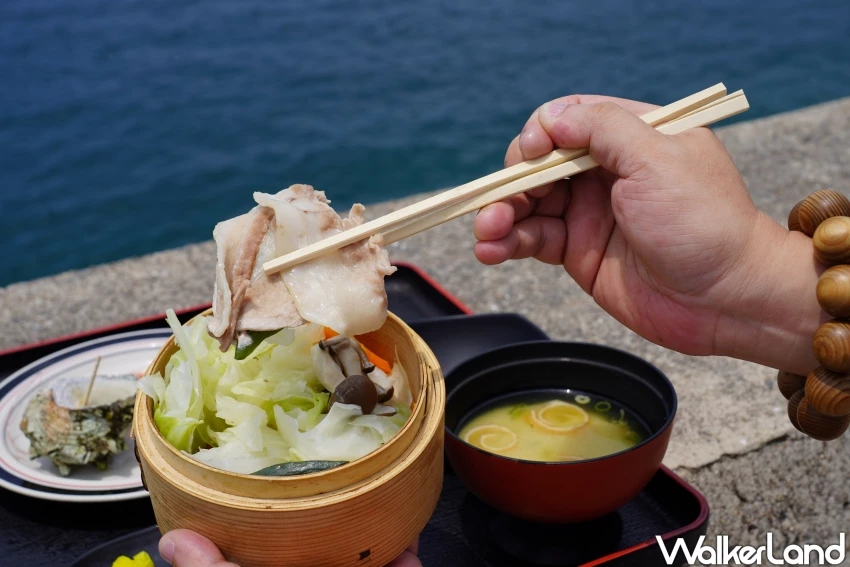 長崎小浜溫泉美食名店！海鮮市場蒸し釜や  用地熱蒸海鮮，一次吃遍海味。