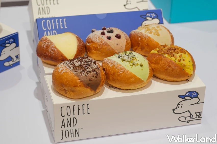 滑板犬咖啡在中和!COFFEE AND JOHN中和快閃買一送一,全新生乳包 荔枝氣泡冰美式必買。