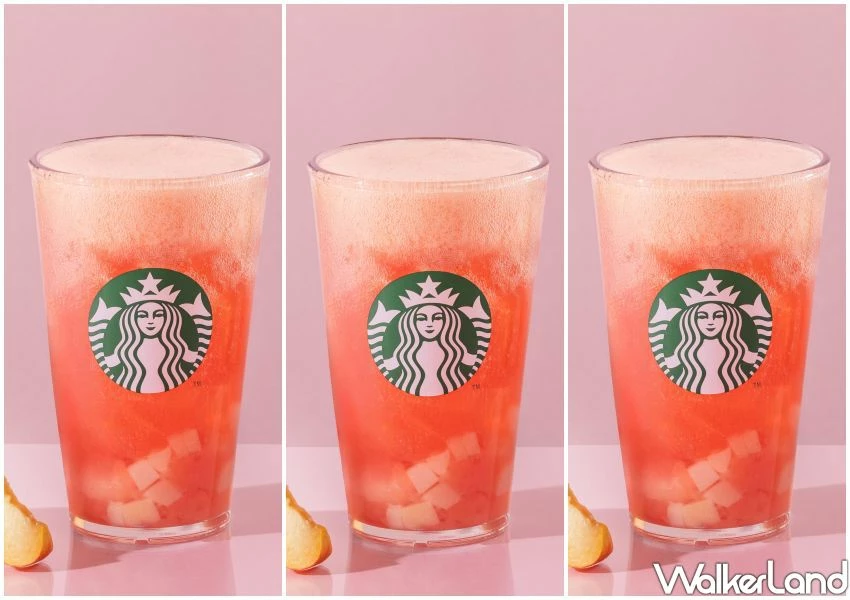 星巴克水蜜桃星冰樂! 星巴克水蜜桃星冰樂!