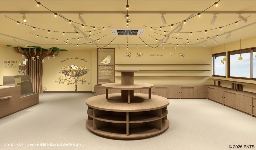 ▲專門販售精緻甜點和雜貨。