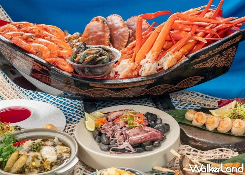 海鮮桶送龍蝦！福容福粵樓「港點68折」、「澎嶼宴」再加碼送蒜香蒸龍蝦。