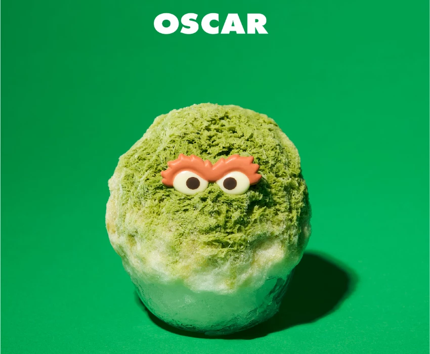 ▲充滿日式風味奧斯卡刨冰。