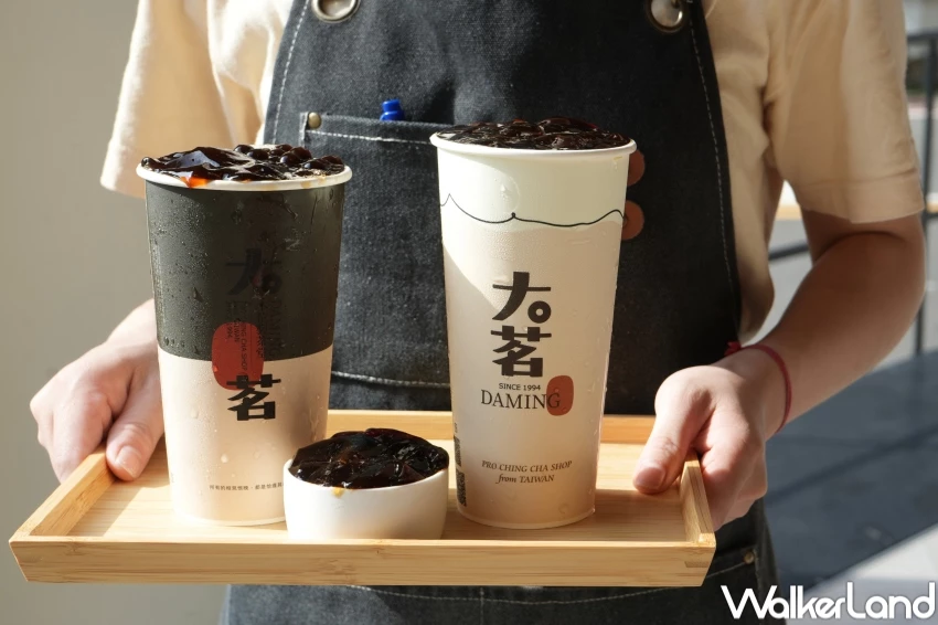 大茗新飲料珈琲粉粿！大茗珈琲粉粿蕎麥奶新飲料，升級版大茗蕎麥奶必喝。