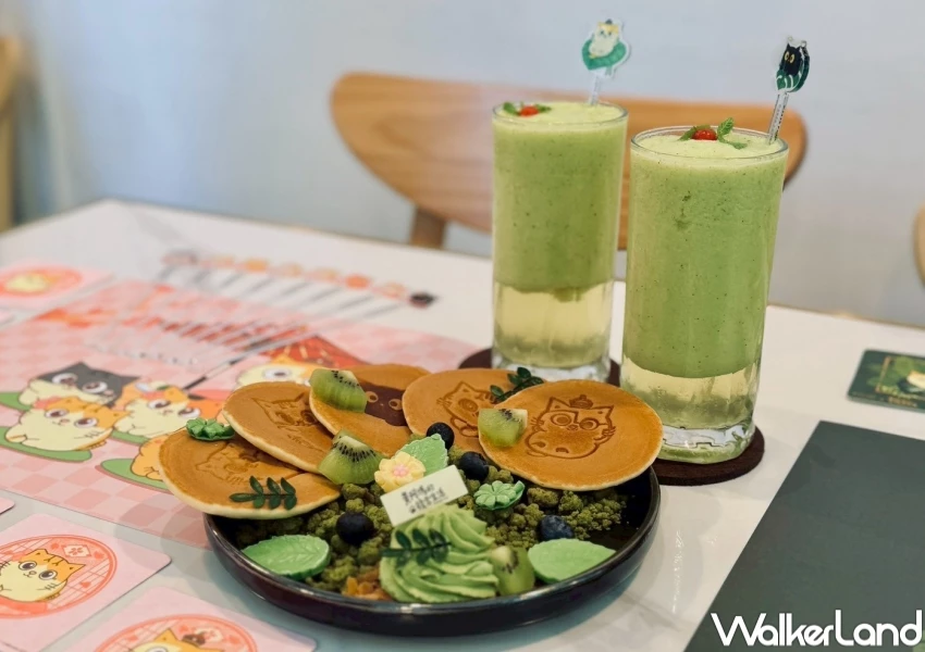 黃阿瑪中山站快閃店！黃阿瑪植感生活快閃店，庭園打卡點 阿瑪貓貓鬆餅必衝。