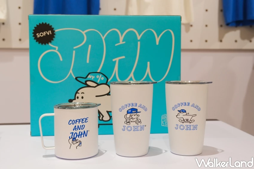 滑板犬咖啡在中和!COFFEE AND JOHN中和快閃買一送一,全新生乳包 荔枝氣泡冰美式必買。