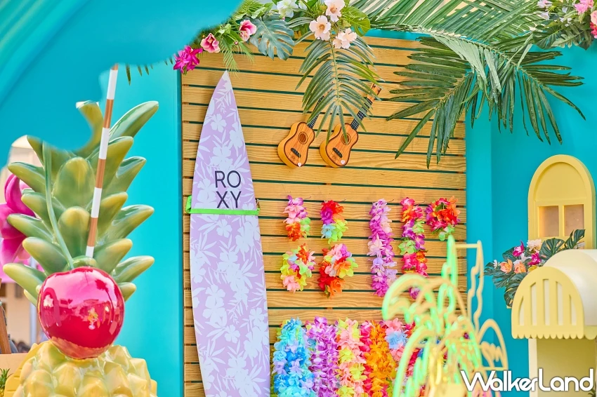 網美必拍凹累！華泰名品城「呼拉盛夏ALOHA」夏季限定打卡點，草裙舞派對必玩。