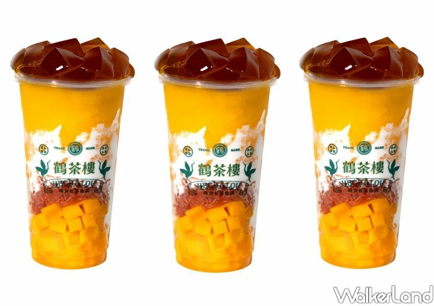鶴茶樓楊枝甘露回歸！2款芒果飲料40元多一杯，第二杯半價搶喝。