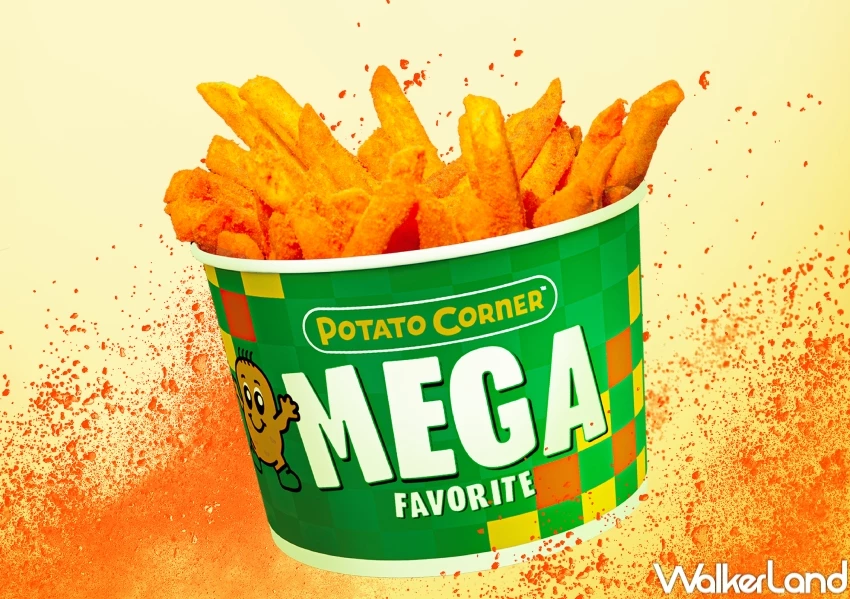 信義區Potato Corner開幕排隊方式！Potato Corner台灣一號店統一時代百貨登場。