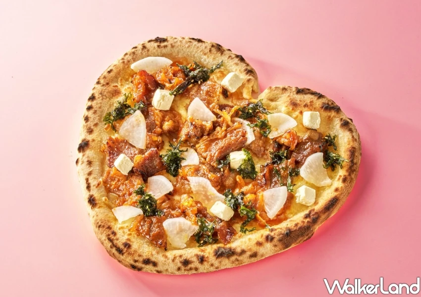 用愛心披薩傳情！堤諾比薩打卡送比薩，情人節優惠小資族要吃。