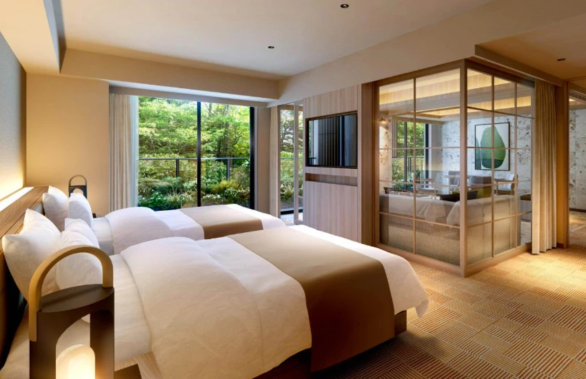 度假勝地輕井澤全新豪華度假酒店盛大開幕,特色景觀房,四季美景伴你入睡。 度假勝地輕井澤全新豪華度假酒店盛大開幕,特色景觀房,四季美景伴你入睡。